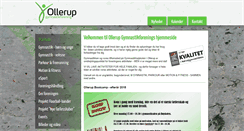 Desktop Screenshot of ollerupgymnastikforening.dk